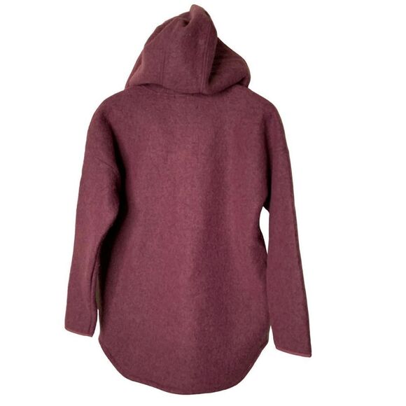 Smartwool Hudson Trail Fleece Poncho purple women’s size small NEW NWT - Picture 2 of 10